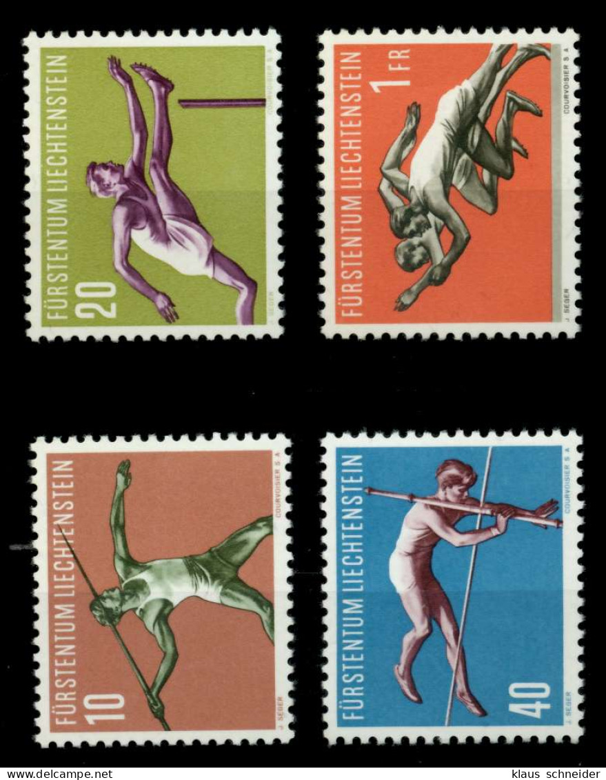 LIECHTENSTEIN 1956 Nr 342-345 Postfrisch X6FE67E - Neufs