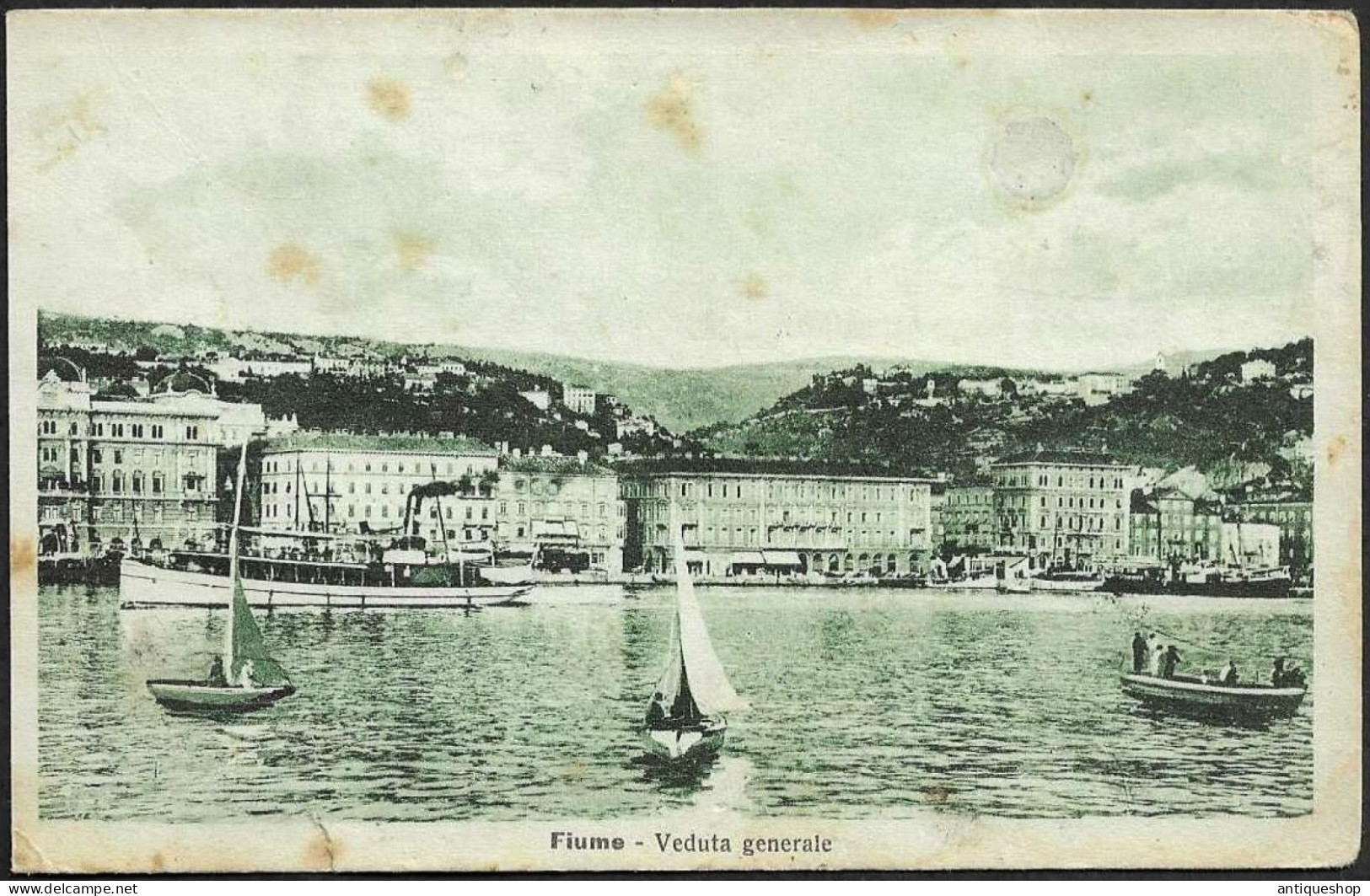 Croatia-----Rijeka (Fiume)-----old Postcard - Croatie