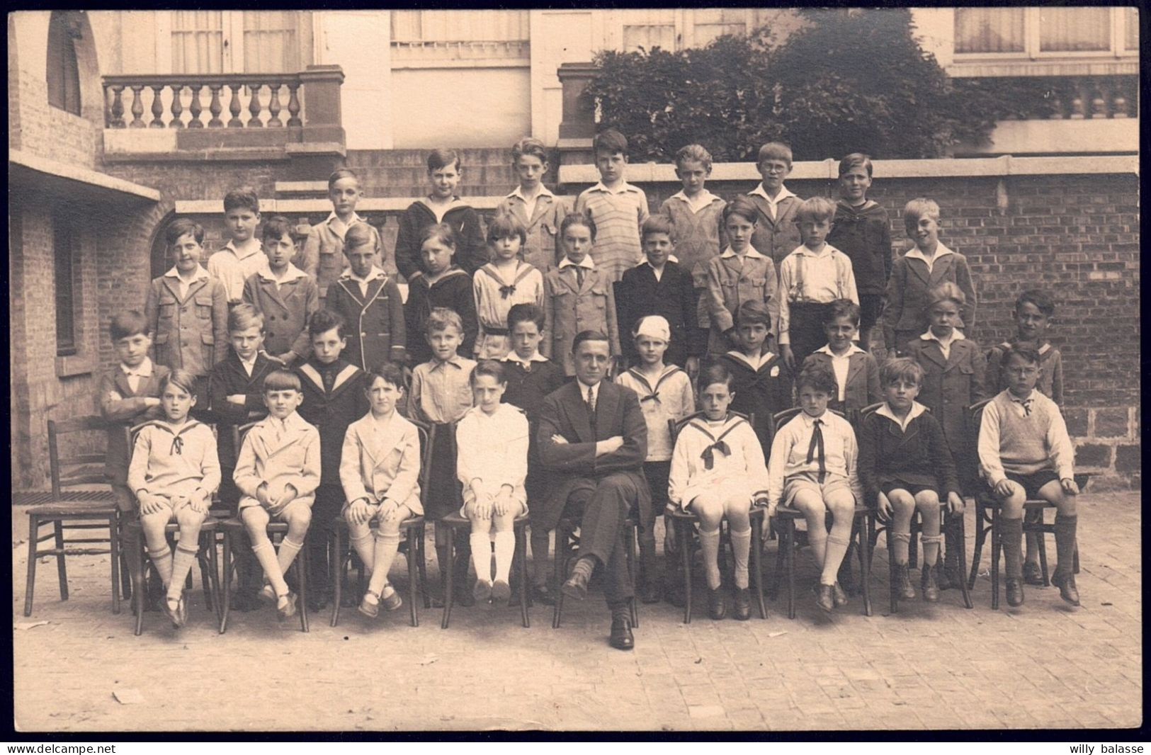 +++ Photo Carte - Phot. Van Horen à BRUXELLES - BRUSSEL - Photo De Classe - Ecole - 1930  // - Bruxelles-ville