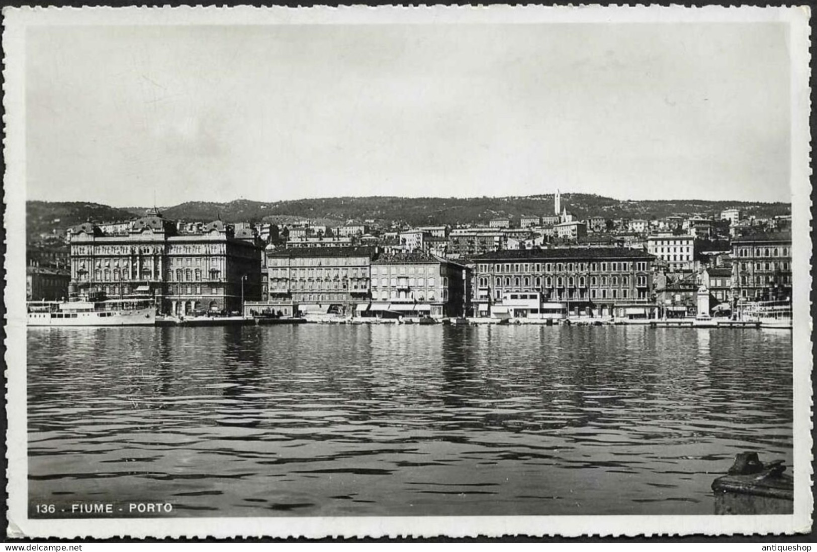 Croatia-----Rijeka (Fiume)-----old Postcard - Croatie