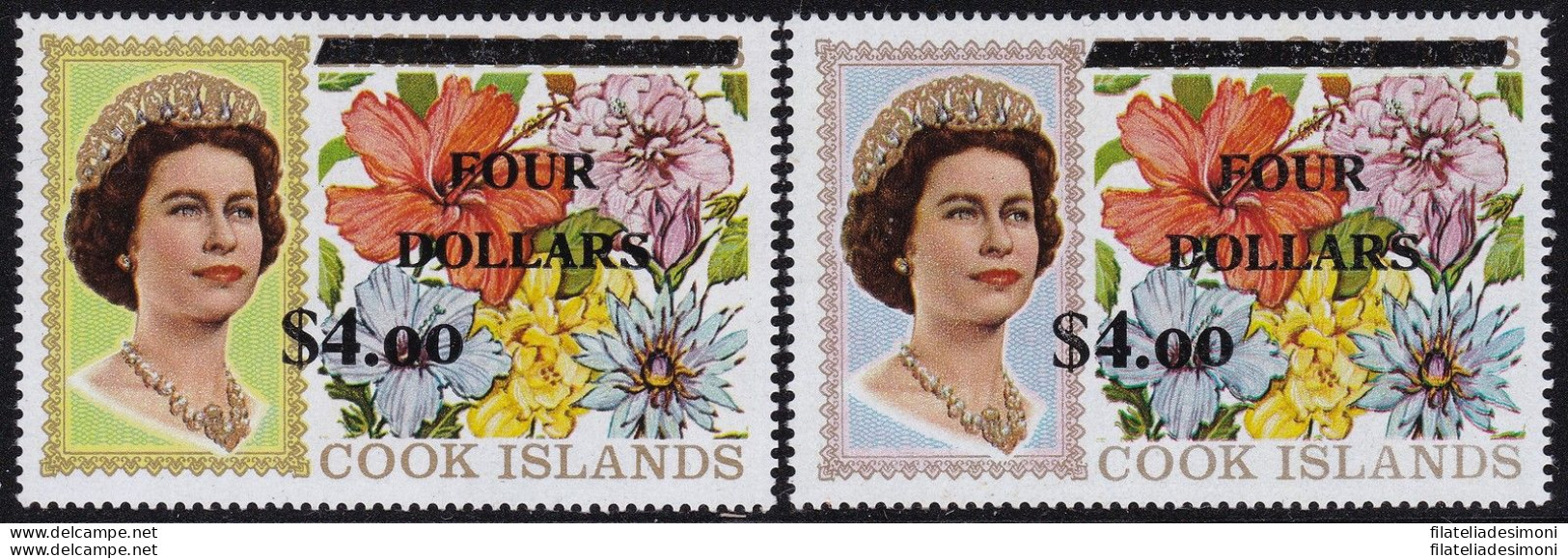 1970  COOK ISLANDS - SG N° 335/336  2 Valori  MNH/** - Autres & Non Classés