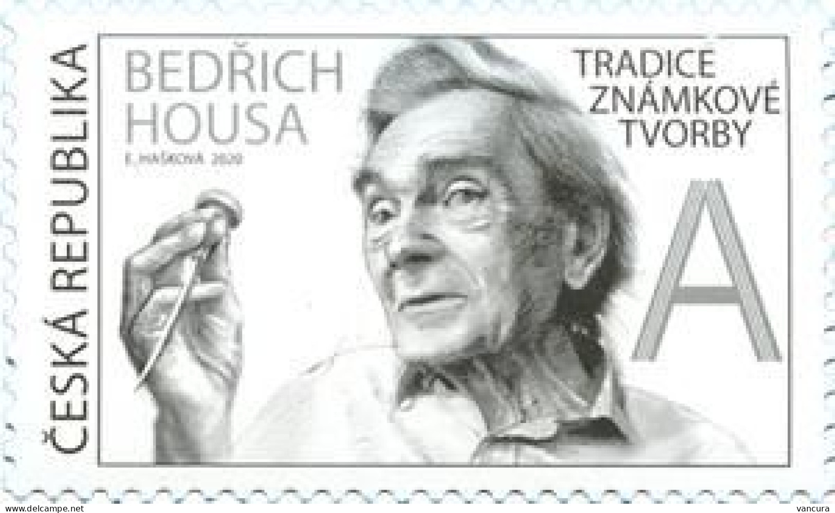 ** 1056 Czech Republic Traditions Of The Stamp Design - Bedrich Housa, Engraver 2020 - Ongebruikt