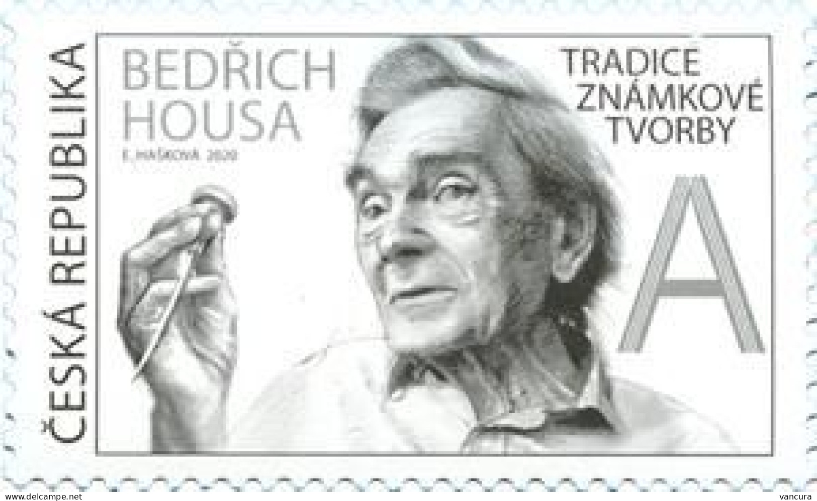 ** 1056 Czech Republic Traditions Of The Stamp Design - Bedrich Housa, Engraver 2020 - Nuevos