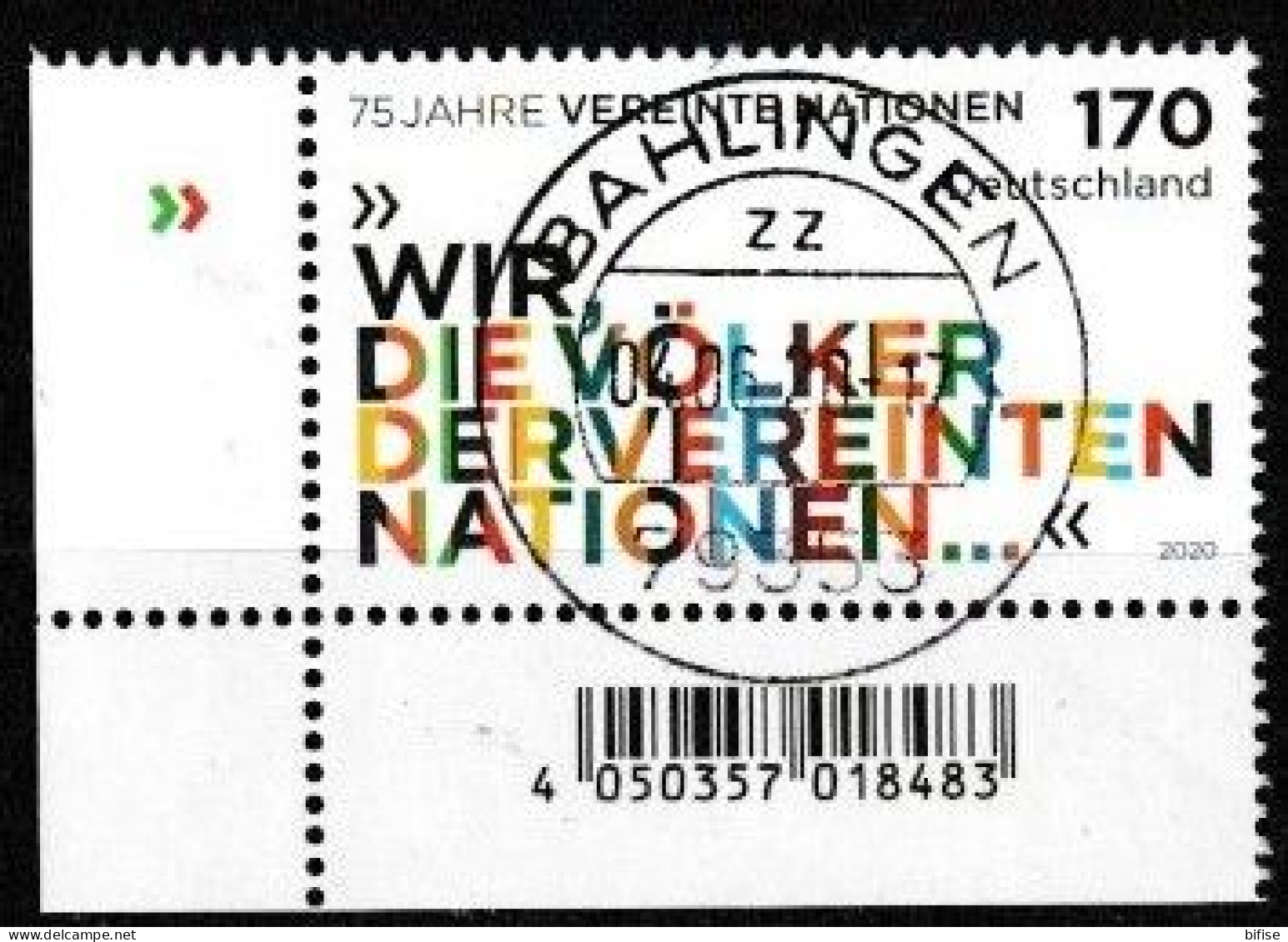 ALEMANIA 2020 - MI 3549 - Used Stamps