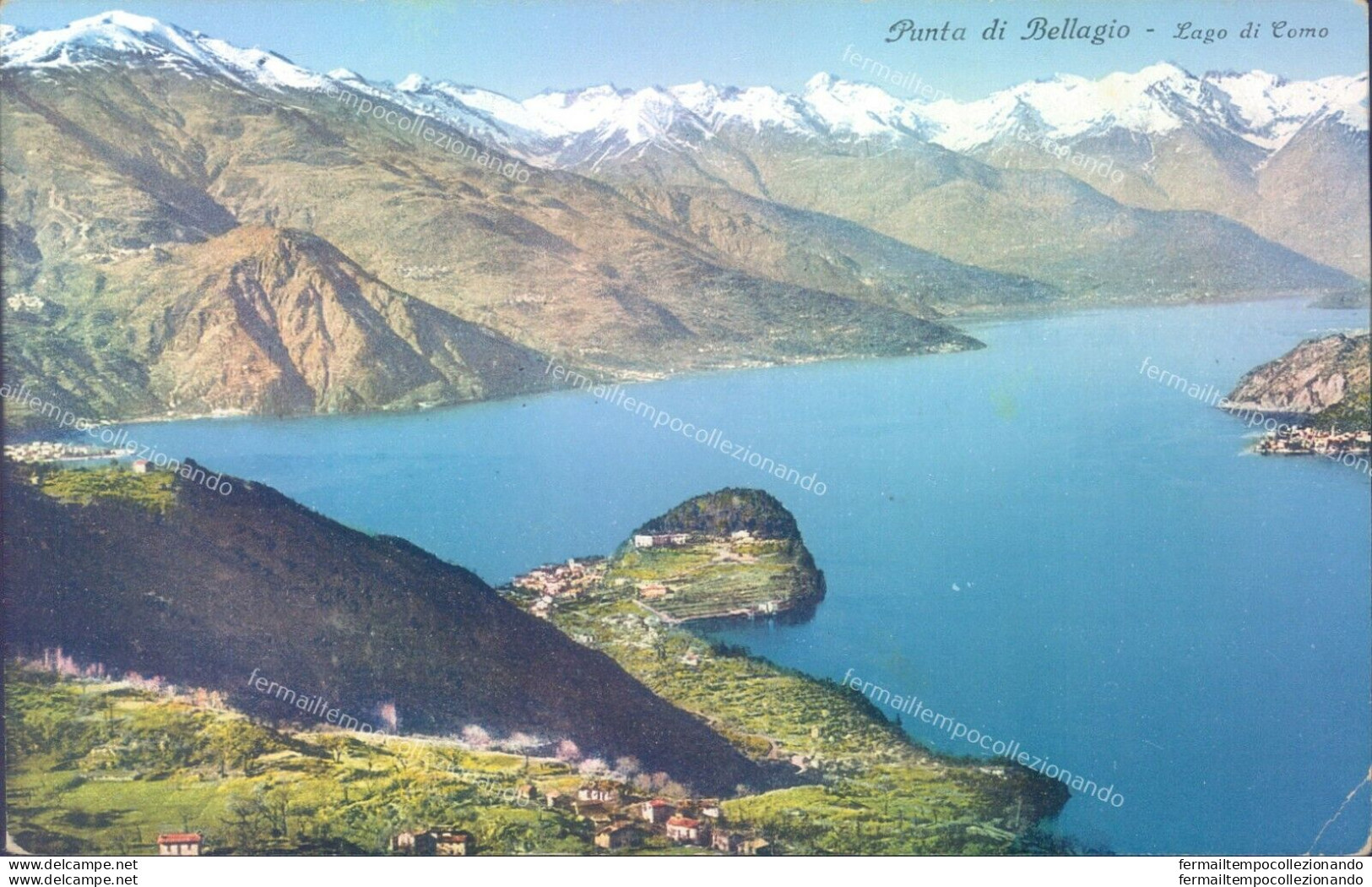 E335 - Cartolina Provincia Di Como - Punta Di Bellagio-lago Di Como - Como