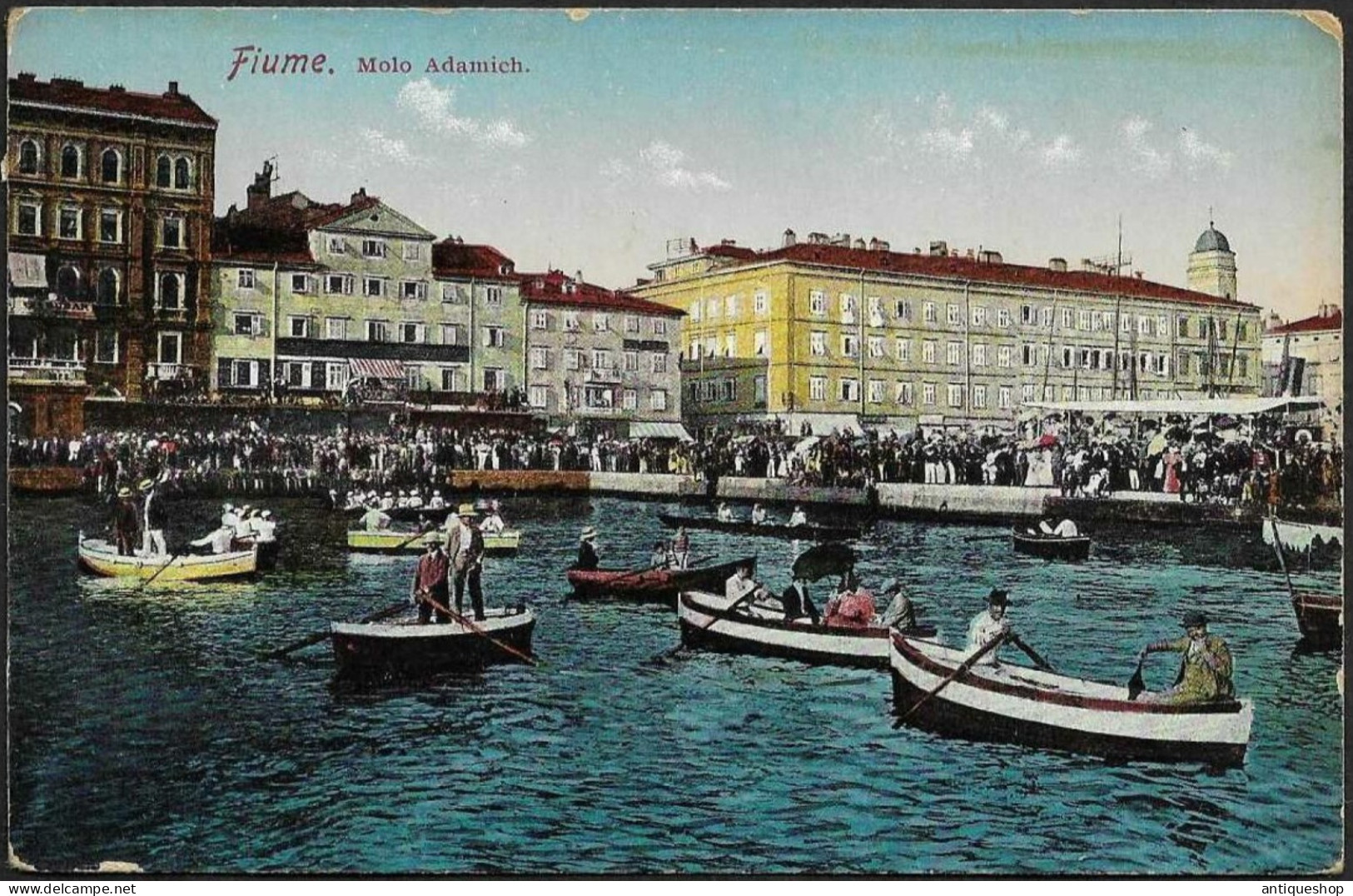 Croatia-----Rijeka (Fiume)-----old Postcard - Croatie