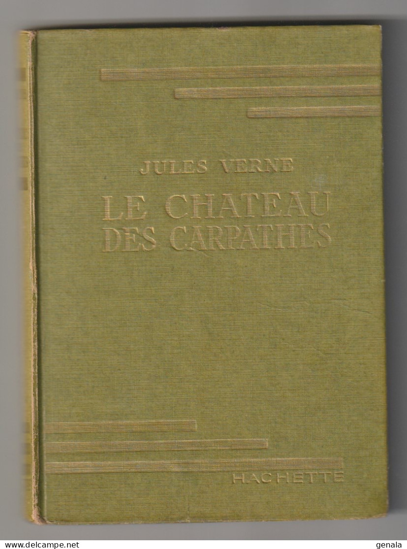 BIBLIOTHEQUE VERTE Jules VERNE LE CHATEAU DES CARPATES - Autres & Non Classés