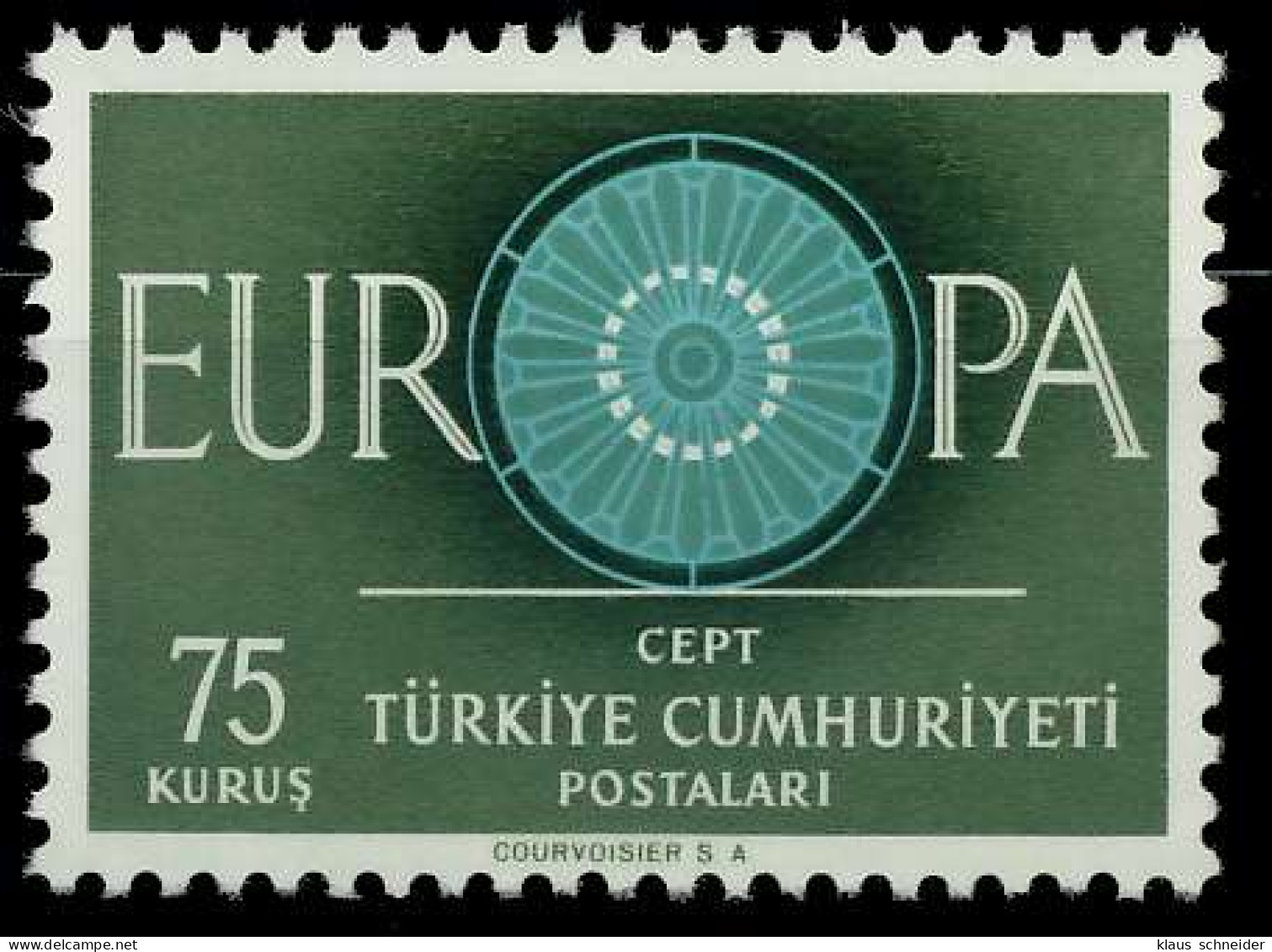 TÜRKEI 1960 Nr 1774 Postfrisch X9A2EBA - Unused Stamps