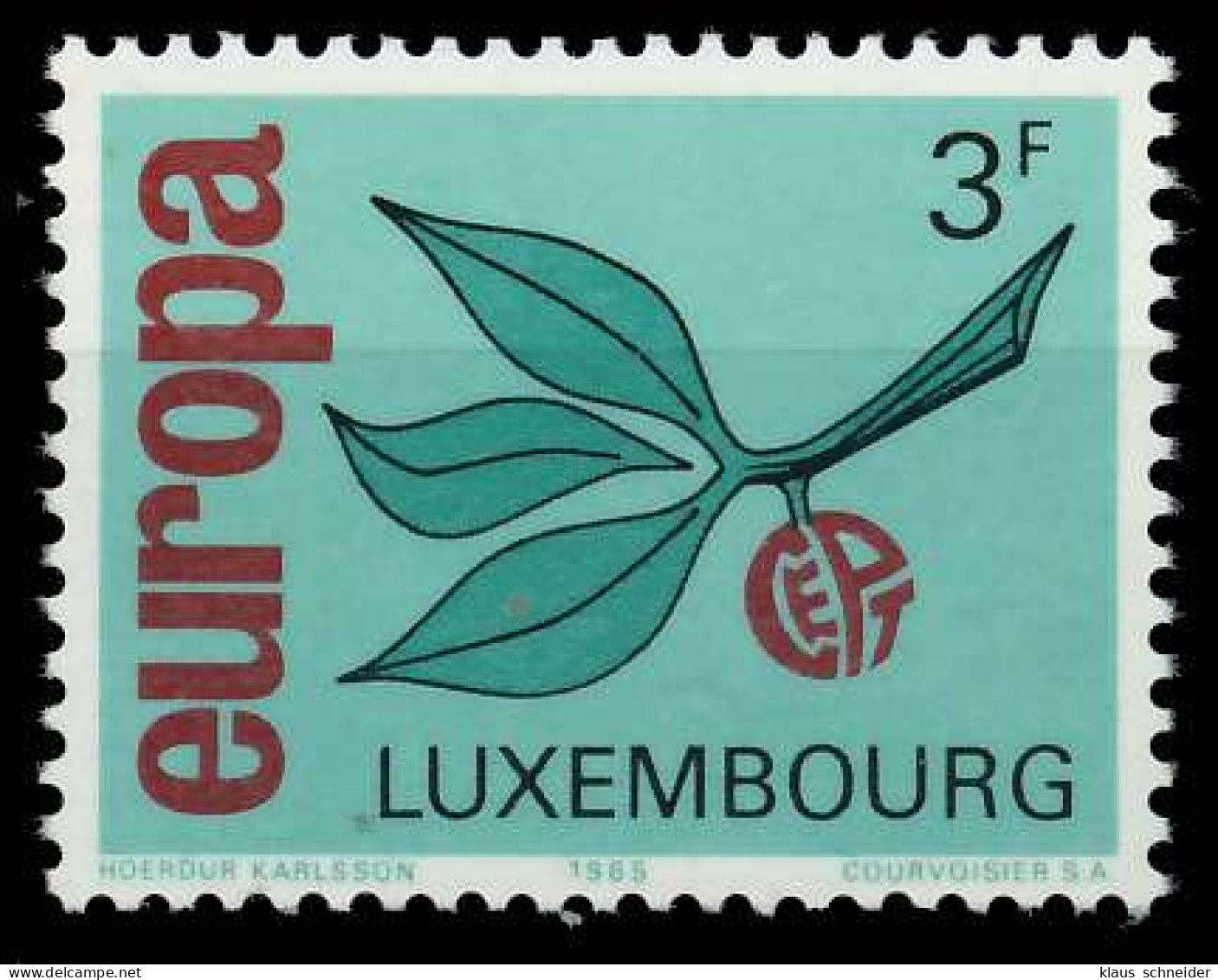 LUXEMBURG 1965 Nr 715 Postfrisch S7AD81E - Nuevos