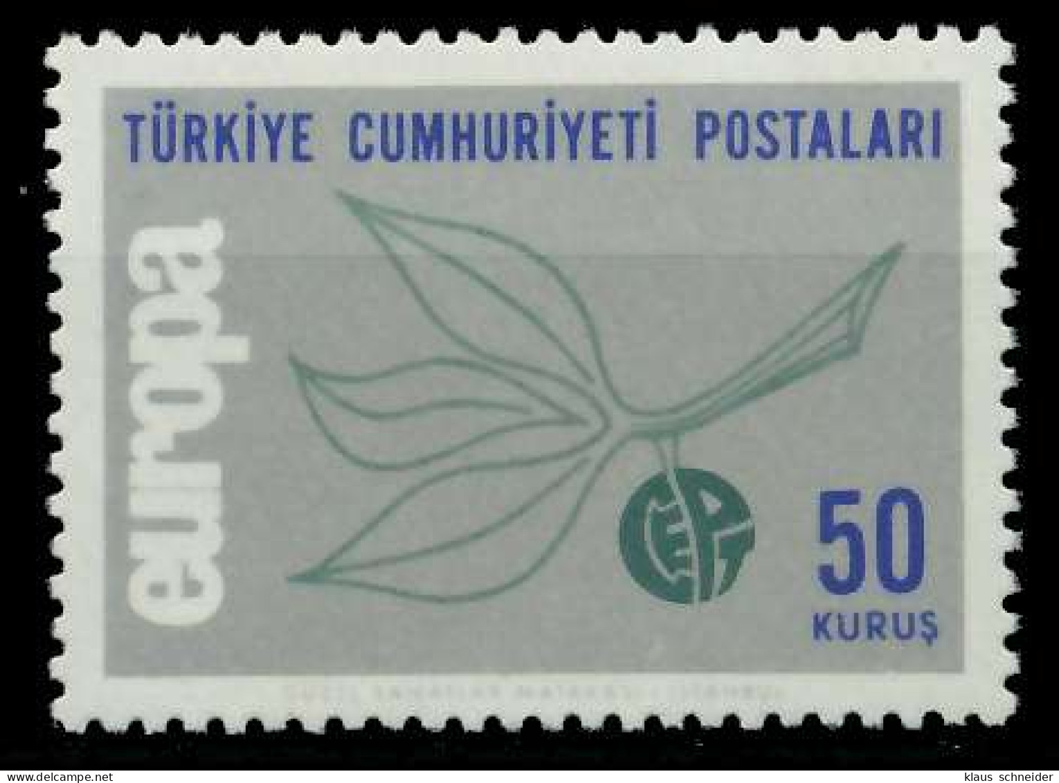 TÜRKEI 1965 Nr 1961 Postfrisch X9C7E6E - Unused Stamps