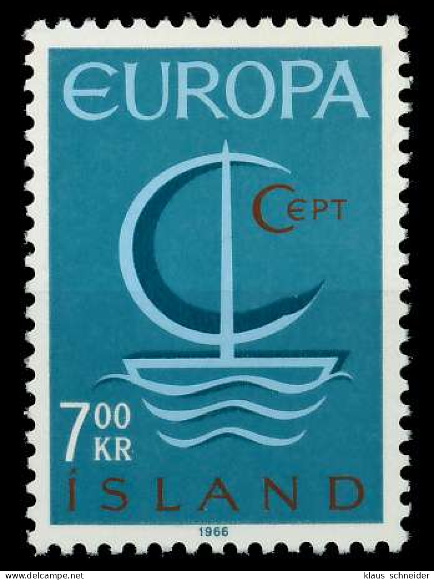 ISLAND 1966 Nr 404 Postfrisch SA46F56 - Ongebruikt