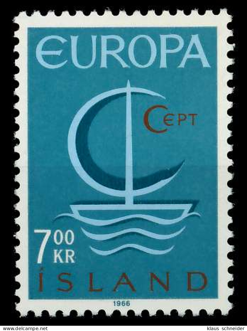 ISLAND 1966 Nr 404 Postfrisch SA46F56 - Neufs