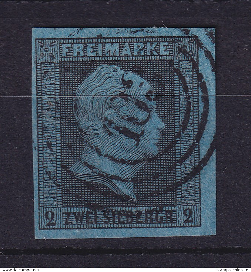 Preußen Friedrich Wilhelm IV. 2 Sgr  Mi.-Nr. 3 Mit Vierkreis-O 103 Berlin - Other & Unclassified