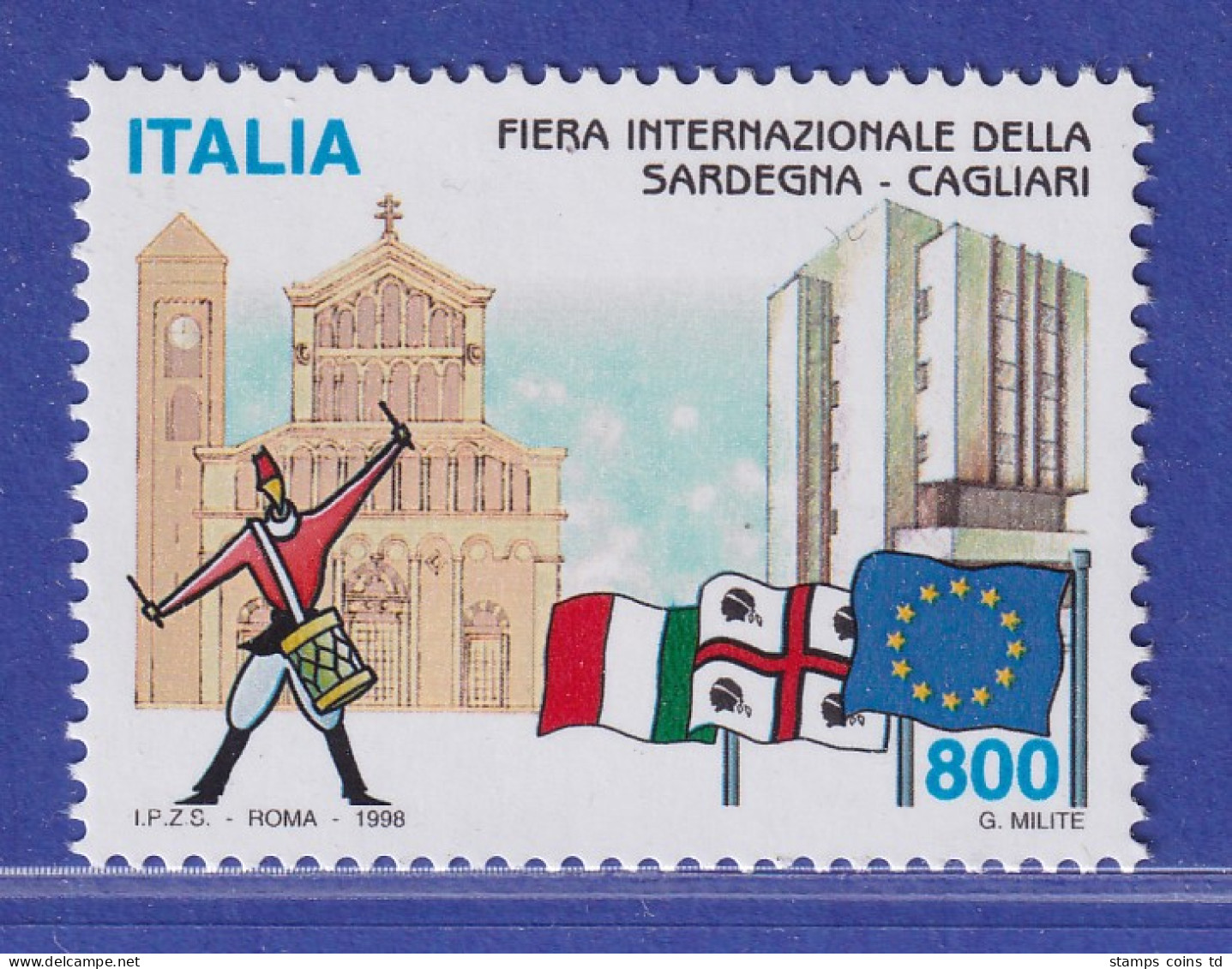 Italien 1998 Internationale Messe Von Sardinien Cagliari Mi.-Nr. 2564 ** - Ohne Zuordnung