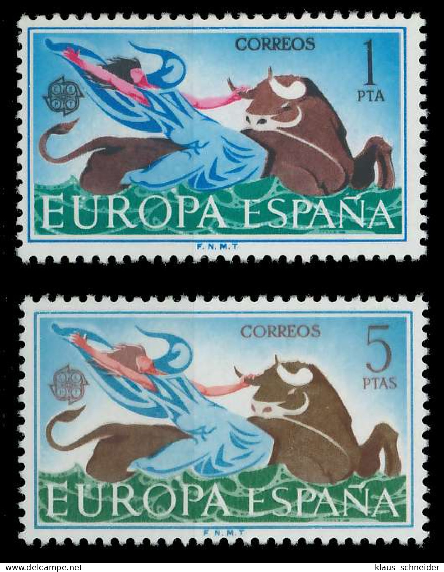 SPANIEN 1966 Nr 1642-1643 Postfrisch X9C8196 - Unused Stamps