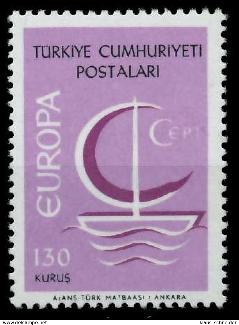 TÜRKEI 1966 Nr 2019 Postfrisch SA4713A - Neufs