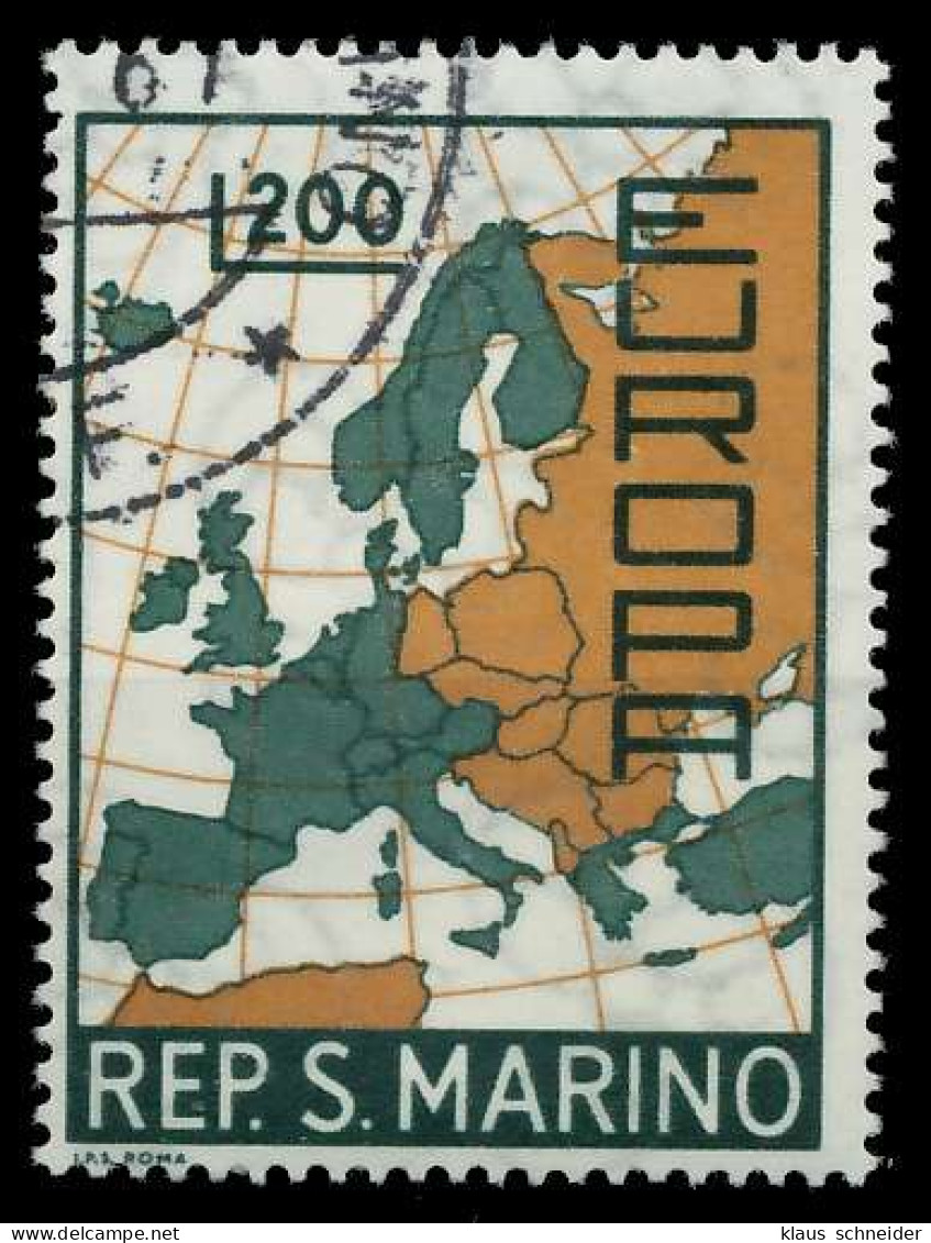 SAN MARINO 1967 Nr 890 Gestempelt X9D1516 - Usados