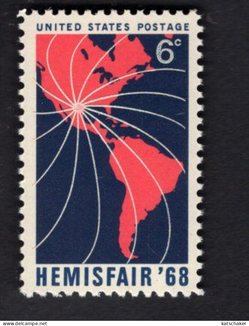 203628350 1968 SCOTT 1340 (XX) POSTFRIS MINT NEVER HINGED   - HEMISFAIR 68 - Unused Stamps