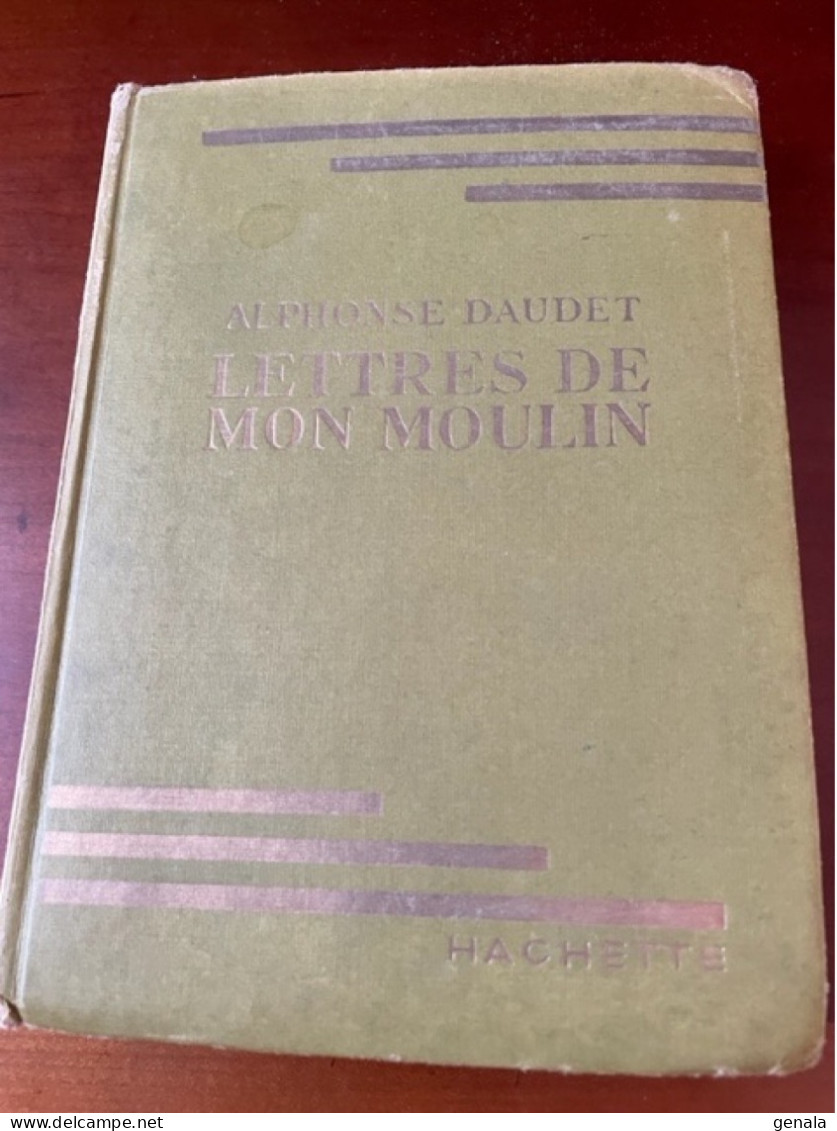 BIBLIOTHEQUE VERTE Alphonse DAUDET - Lettres De Mon Moulin - Autres & Non Classés