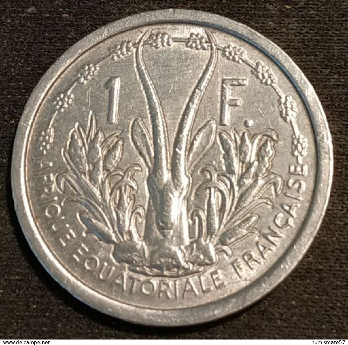 AFRIQUE EQUATORIALE FRANÇAISE - 1 FRANC 1948 - KM 6 - Sonstige & Ohne Zuordnung