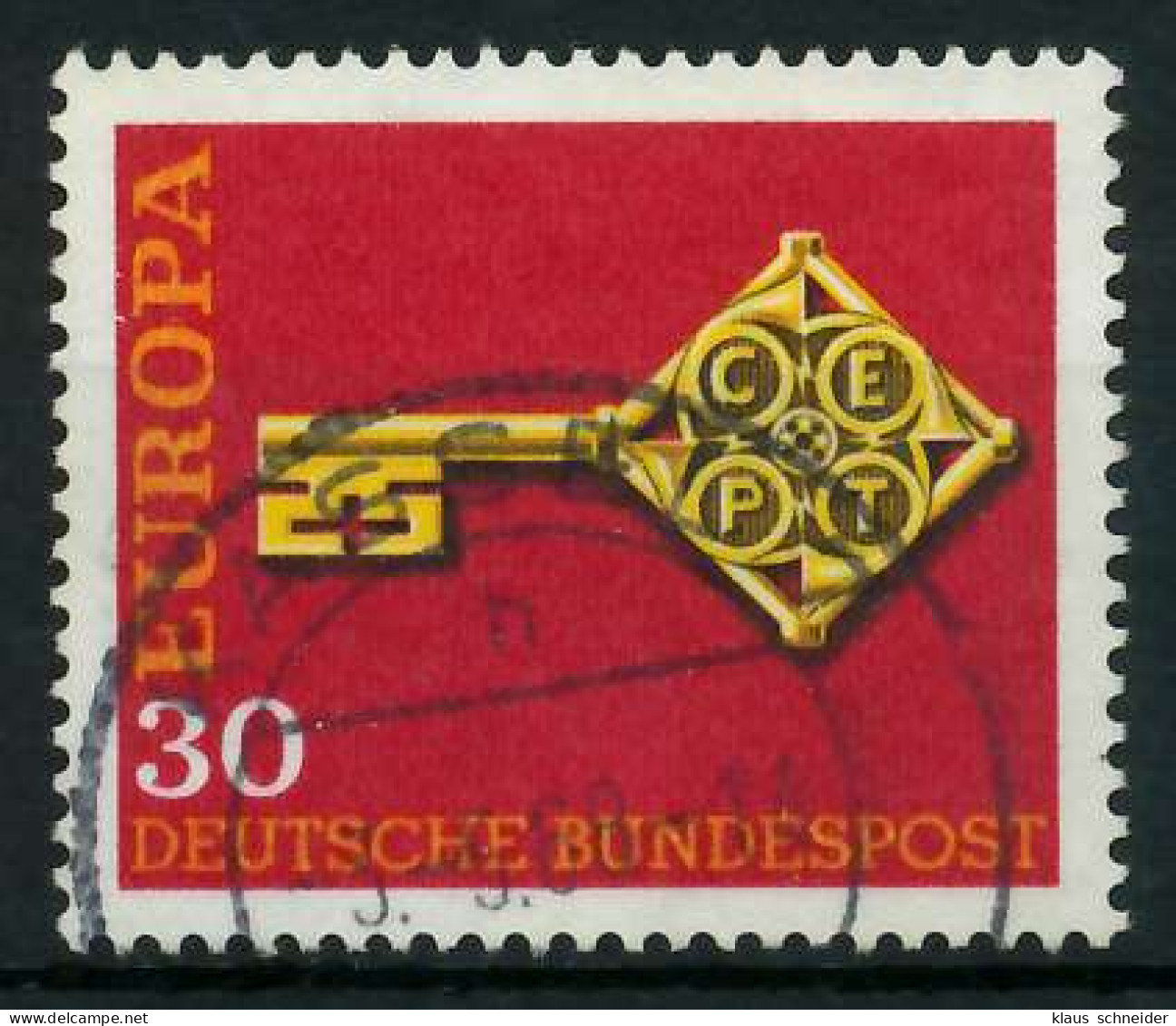 BRD BUND 1968 Nr 560 Gestempelt X9D1682 - Oblitérés