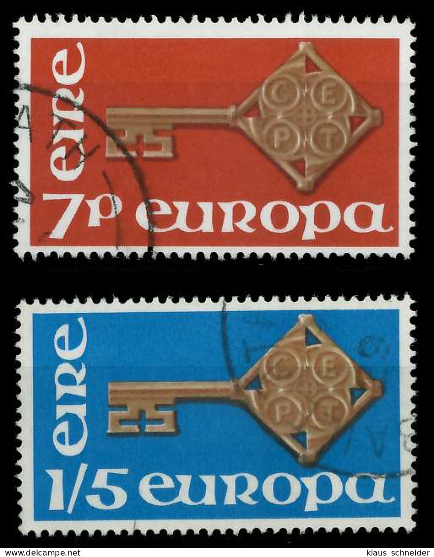 IRLAND 1968 Nr 202-203 Gestempelt X9D17CA - Used Stamps