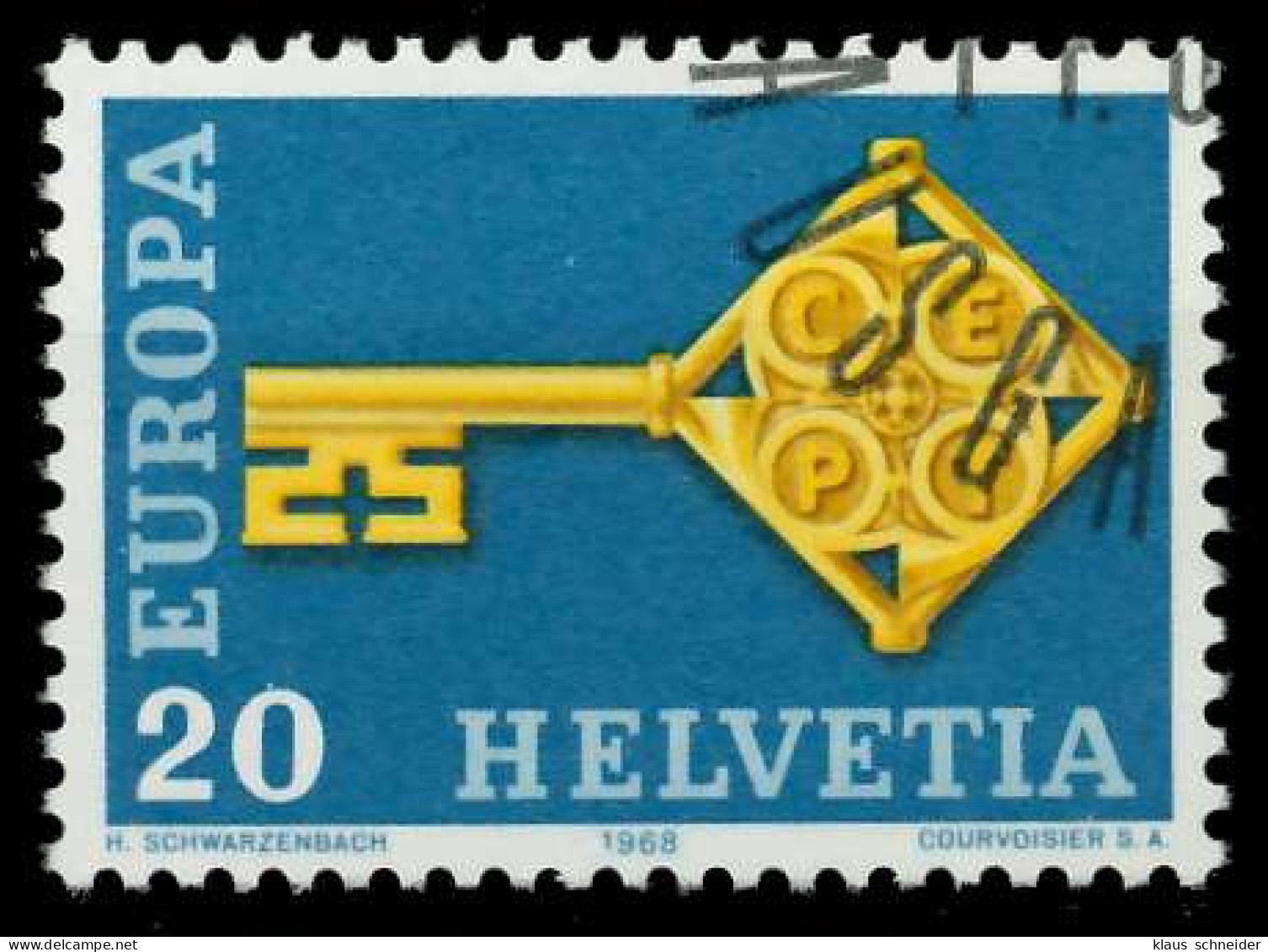 SCHWEIZ 1968 Nr 871 Gestempelt X9D18C6 - Used Stamps