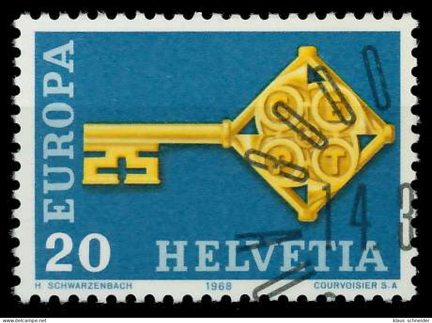 SCHWEIZ 1968 Nr 871 Gestempelt X9D18D6 - Used Stamps
