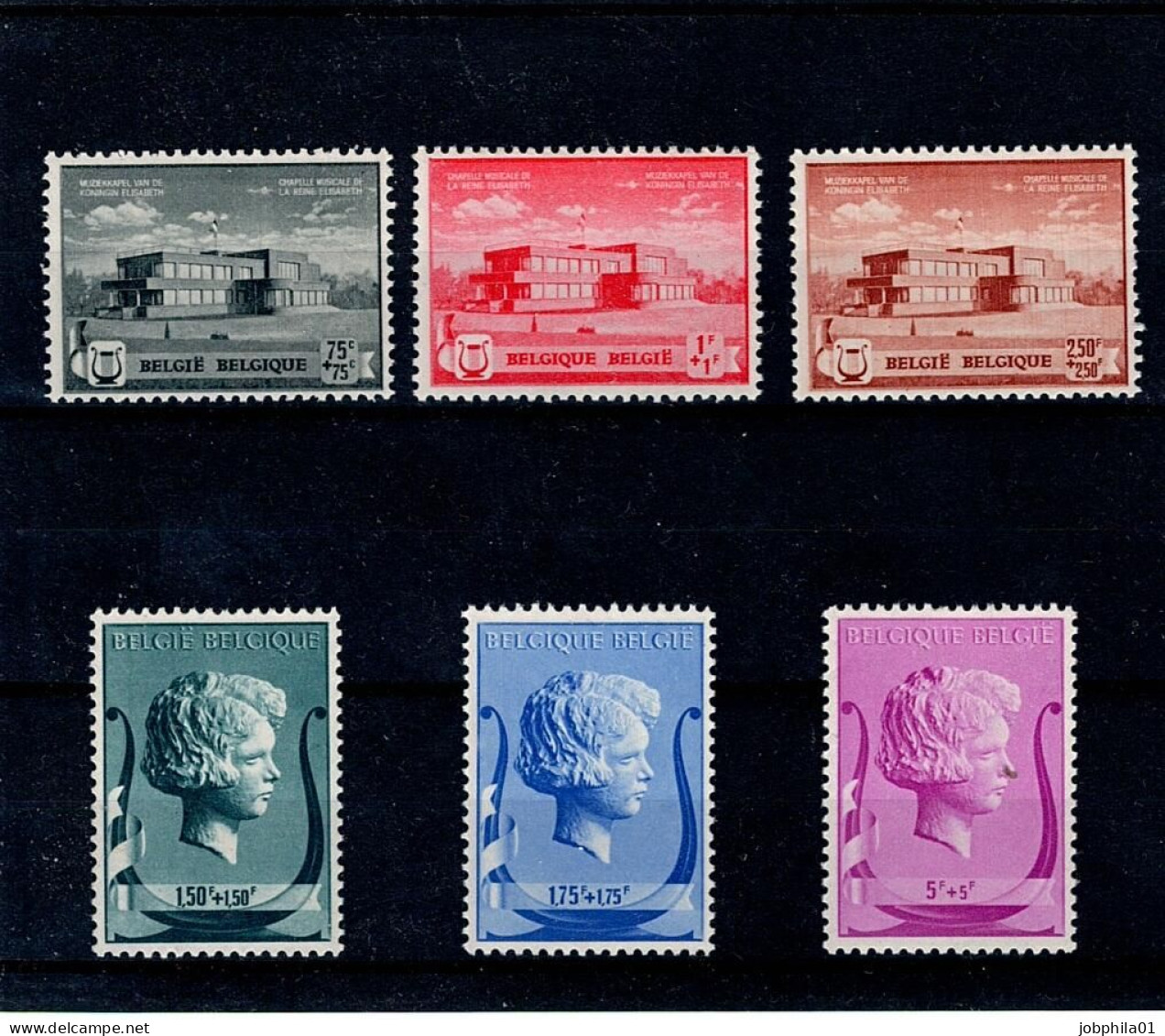 532-537 X Côte 15.50€ - Unused Stamps