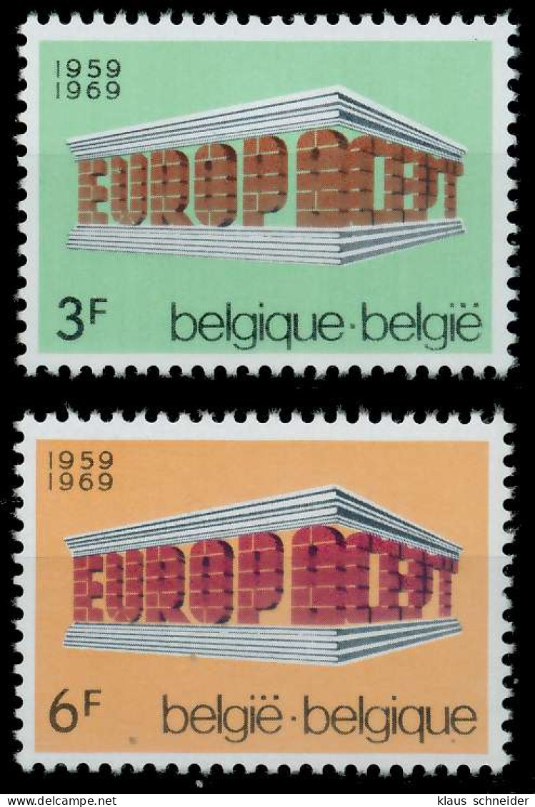 BELGIEN 1969 Nr 1546-1547 Postfrisch SA5E6D2 - Nuevos