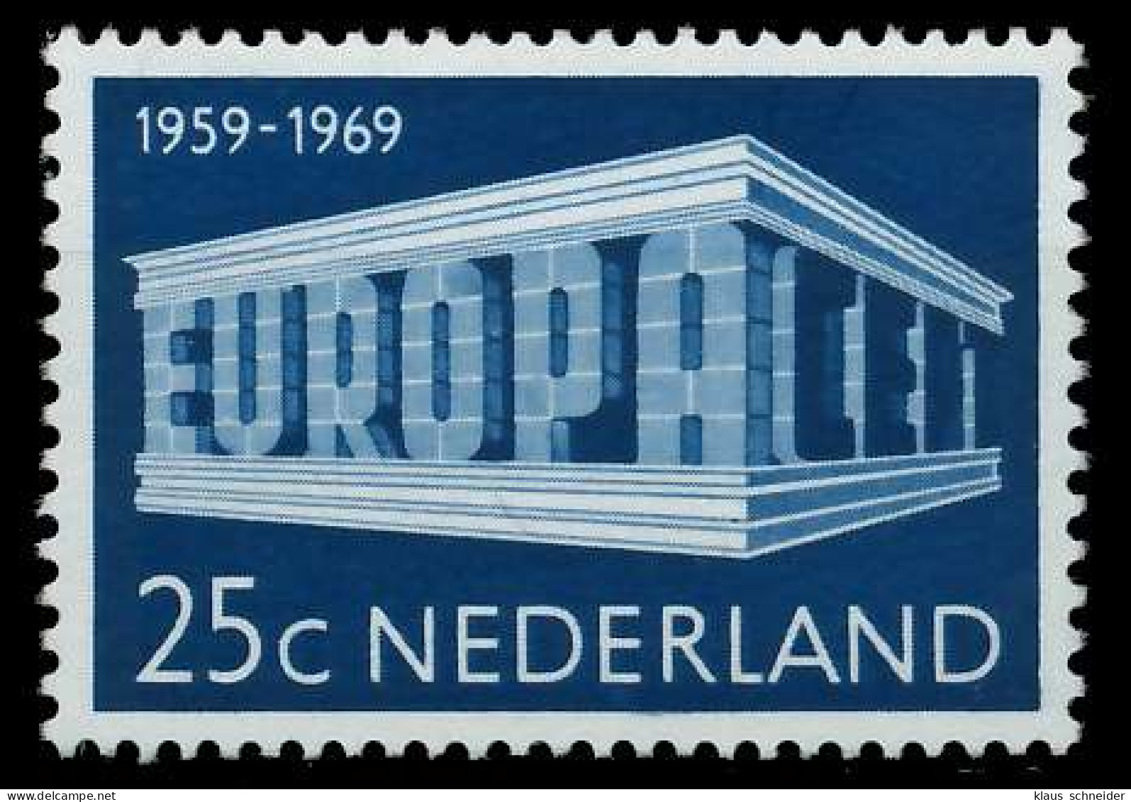 NIEDERLANDE 1969 Nr 920 Postfrisch SA5E956 - Unused Stamps