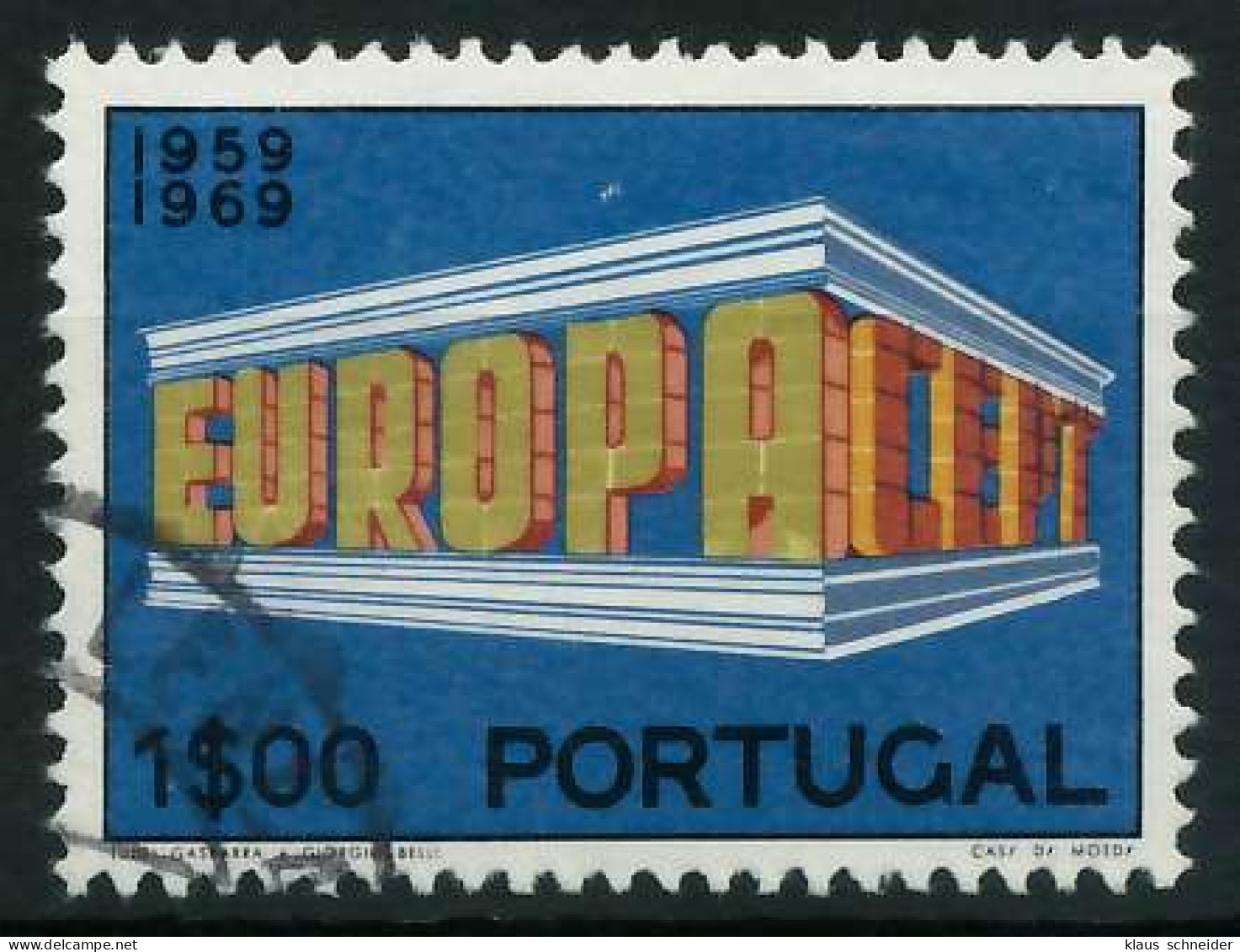 PORTUGAL 1969 Nr 1070 Gestempelt X9D1C52 - Gebruikt