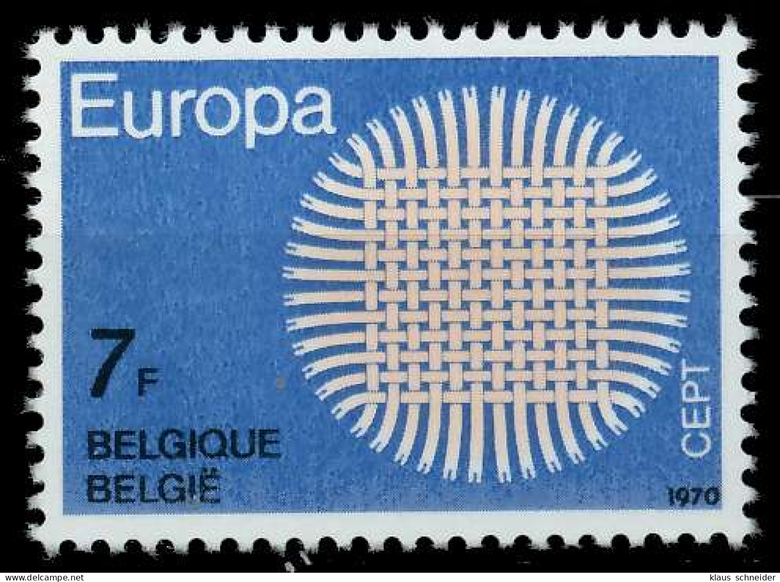 BELGIEN 1970 Nr 1588 Postfrisch SA5EBBA - Unused Stamps