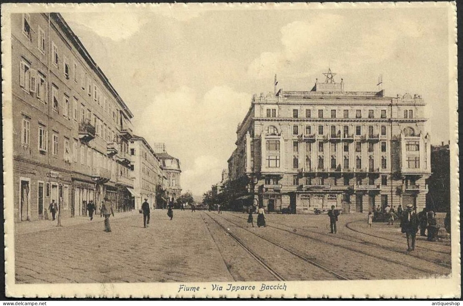 Croatia-----Rijeka (Fiume)-----old Postcard - Croacia