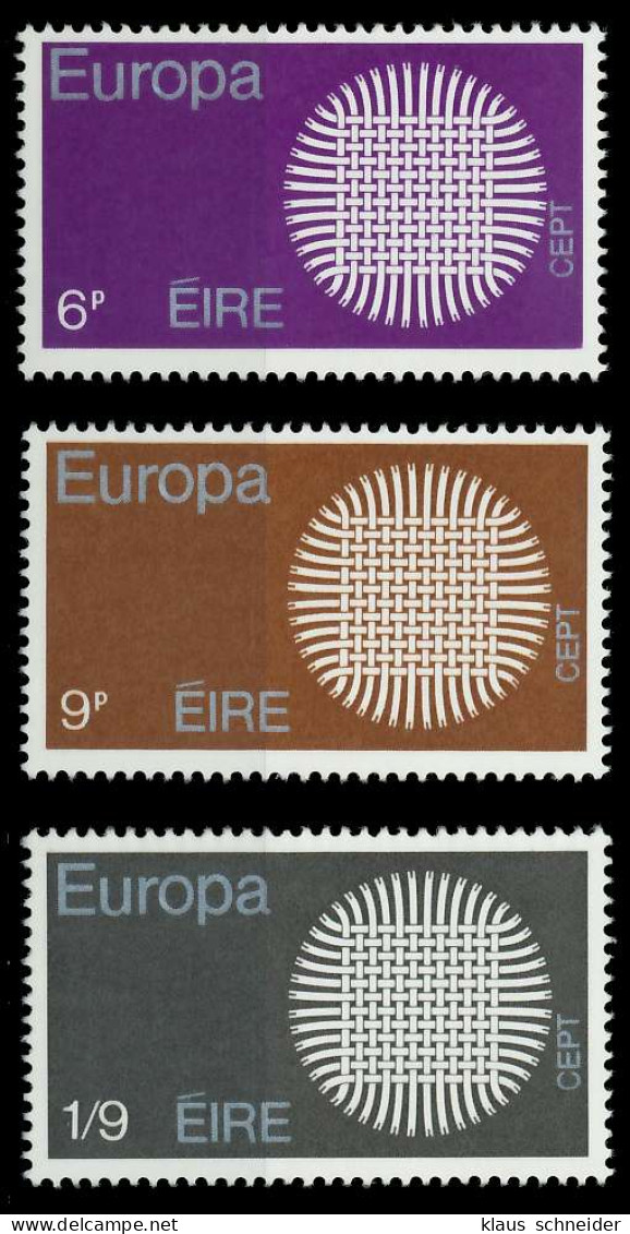 IRLAND 1970 Nr 239-241 Postfrisch SA5EC5E - Nuovi