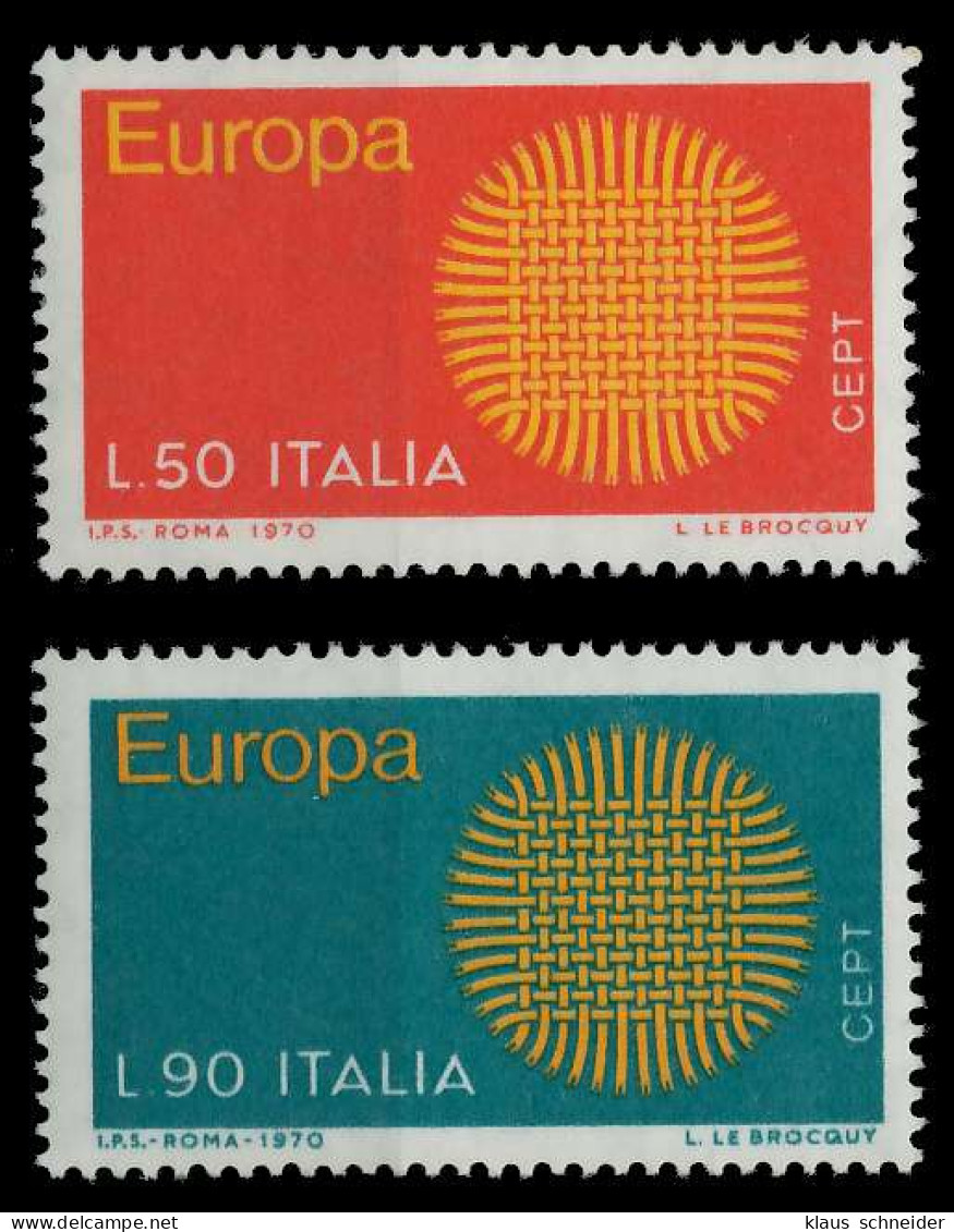 ITALIEN 1970 Nr 1309-1310 Postfrisch SA5ECCA - 1961-70: Ungebraucht