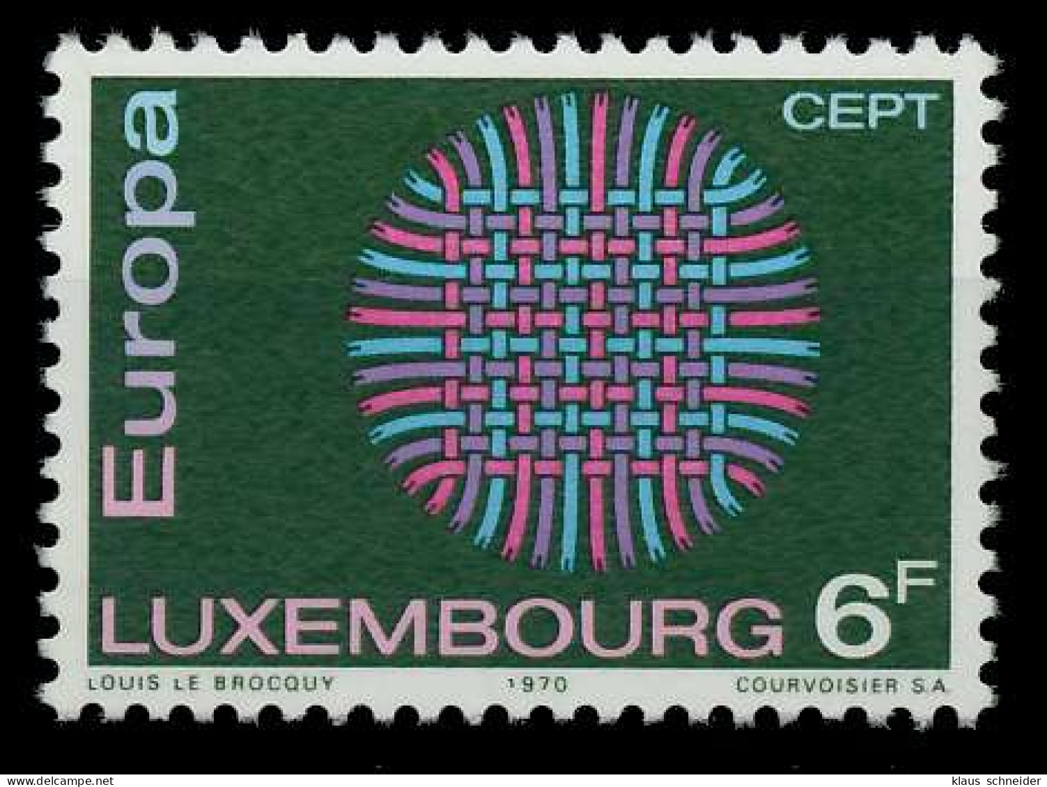 LUXEMBURG 1970 Nr 808 Postfrisch XFF49CA - Nuevos