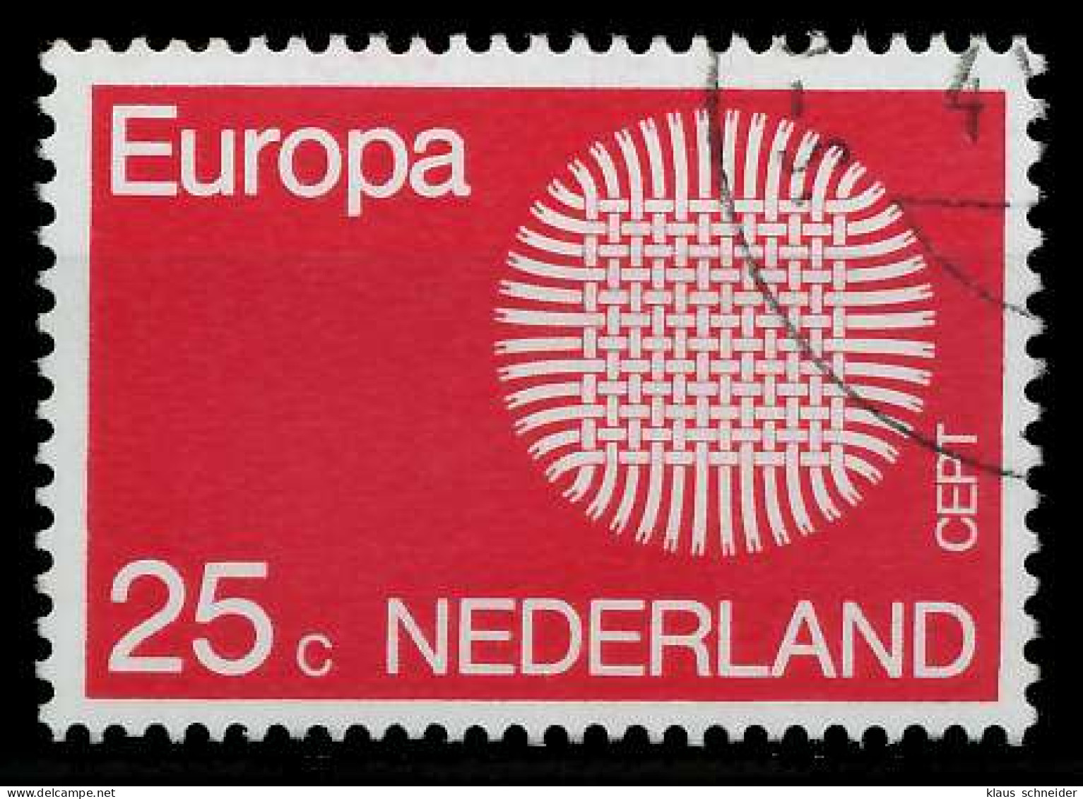 NIEDERLANDE 1970 Nr 942 Gestempelt XFFC0AA - Used Stamps