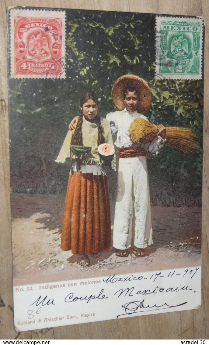 Indigenas Con Melones   ................ BE-18195 - Mexico