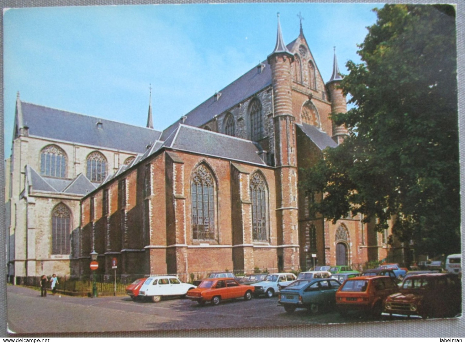 HOLLAND NETHERLAND LEIDEN ST PIETER CHURCH ANSICHTSKARTE POSTCARD CARTOLINA ANSICHTSKARTE CARTE POSTALE POSTKARTE CARD - Leiden