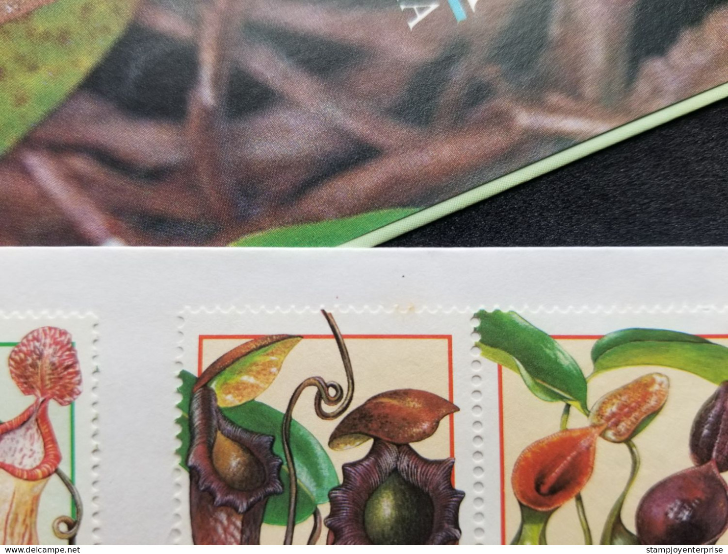 Malaysia Pitcher Plants 1996 Flower Flora Plant Tropical Flowers Carnival (stamp FDC) *see Scan - Malaysia (1964-...)