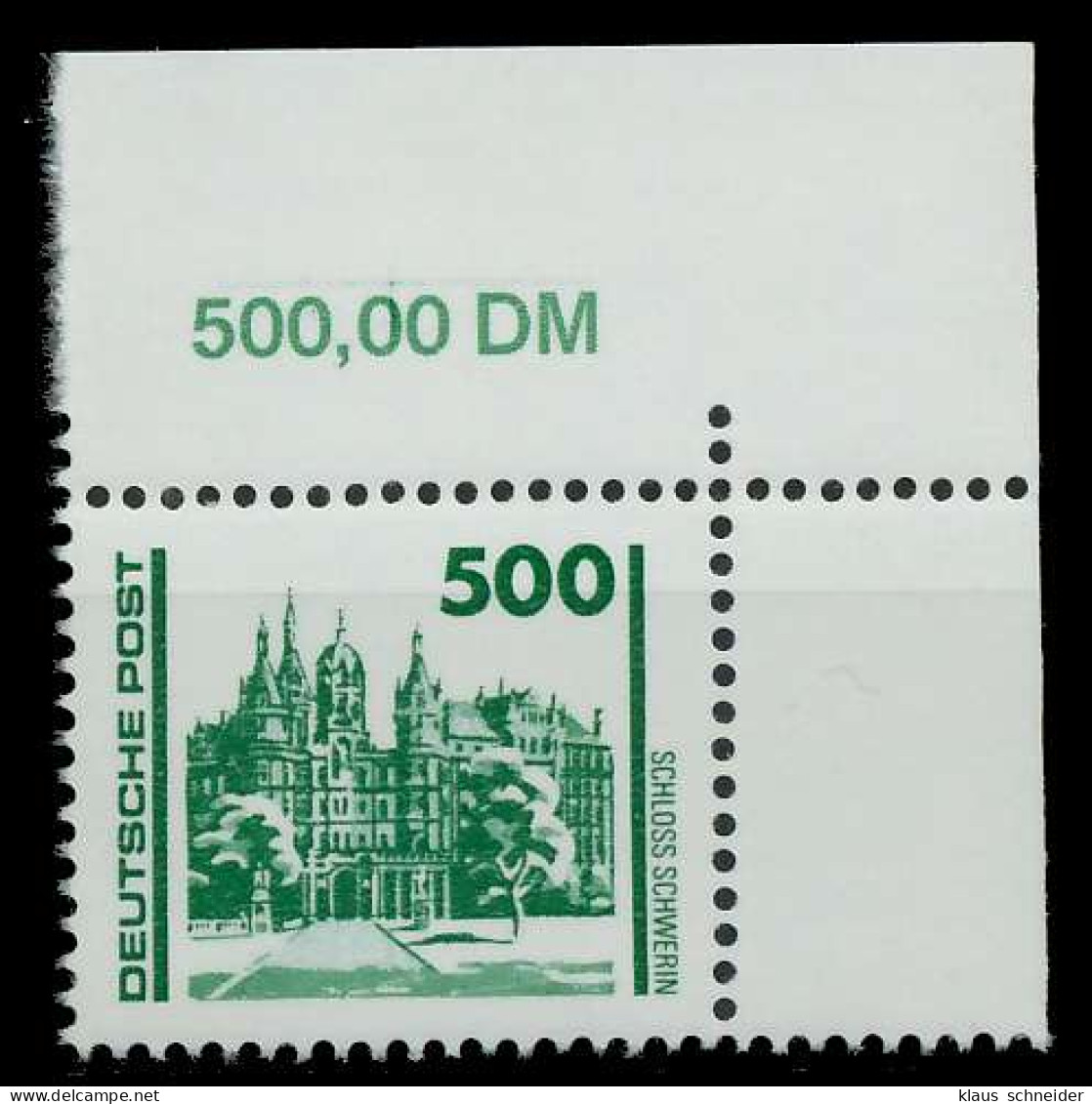 DDR DS BAUWERKE DENKMÄLER Nr 3352 Postfrisch ECKE-ORE X02621E - Nuovi