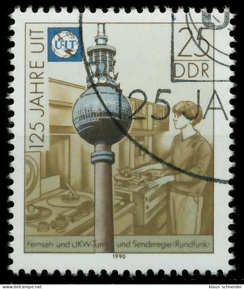 DDR 1990 Nr 3334 Gestempelt X026362 - Used Stamps
