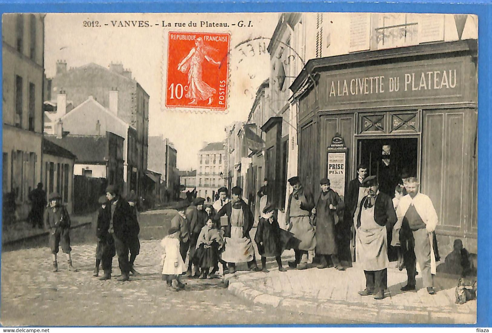 92 - Hauts De Seine - Vanves - La Rue Du Plateau (N15603) - Vanves