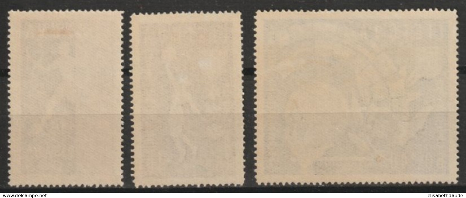 1939 - LITUANIE - SERIE COMPLETE BASKET N° 370/372  * MLH - COTE = 32.5 EUR. - Lituania