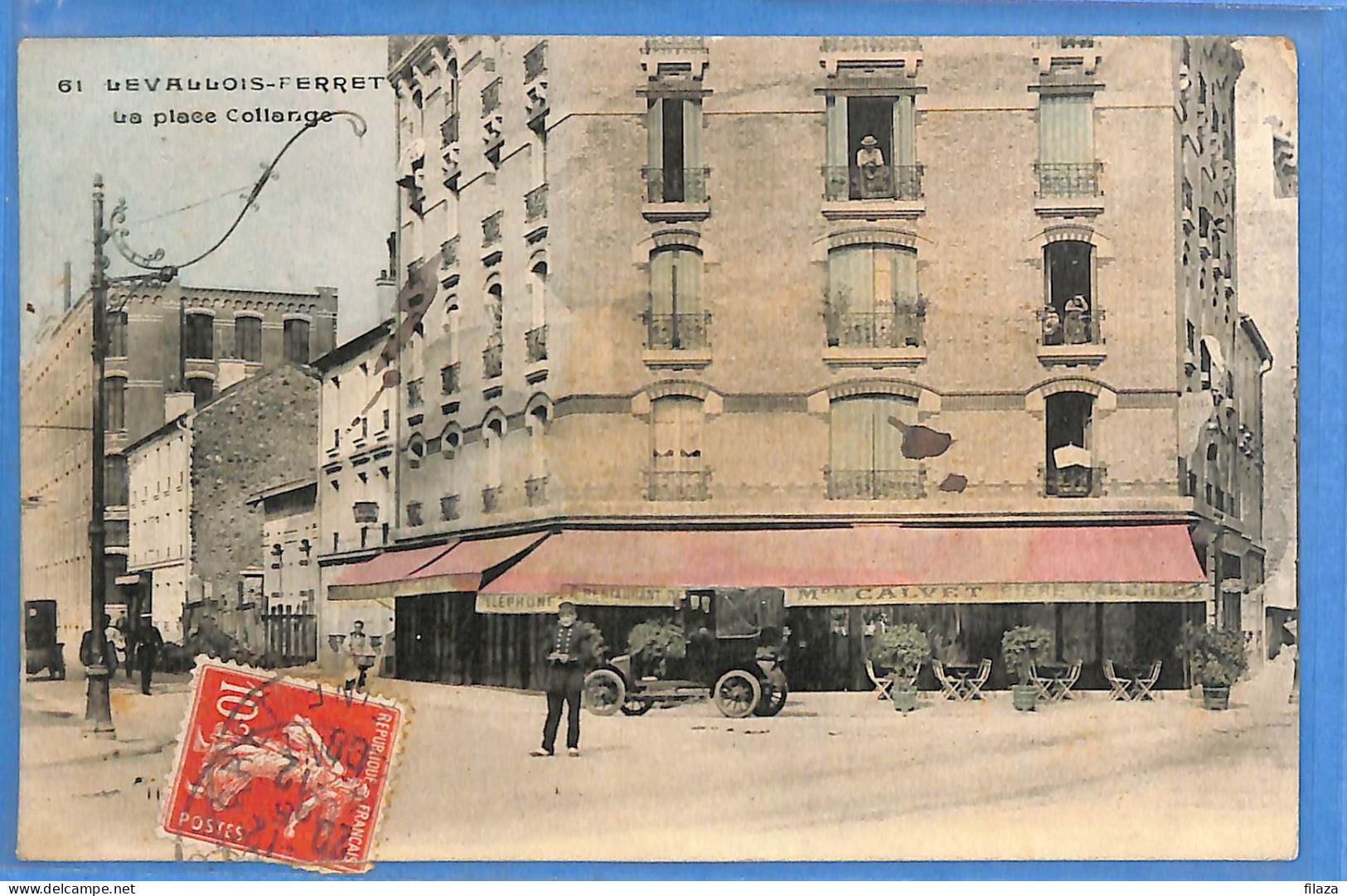 92 - Hauts De Seine - Levallois Perret - La Place Collange (N15605) - Levallois Perret