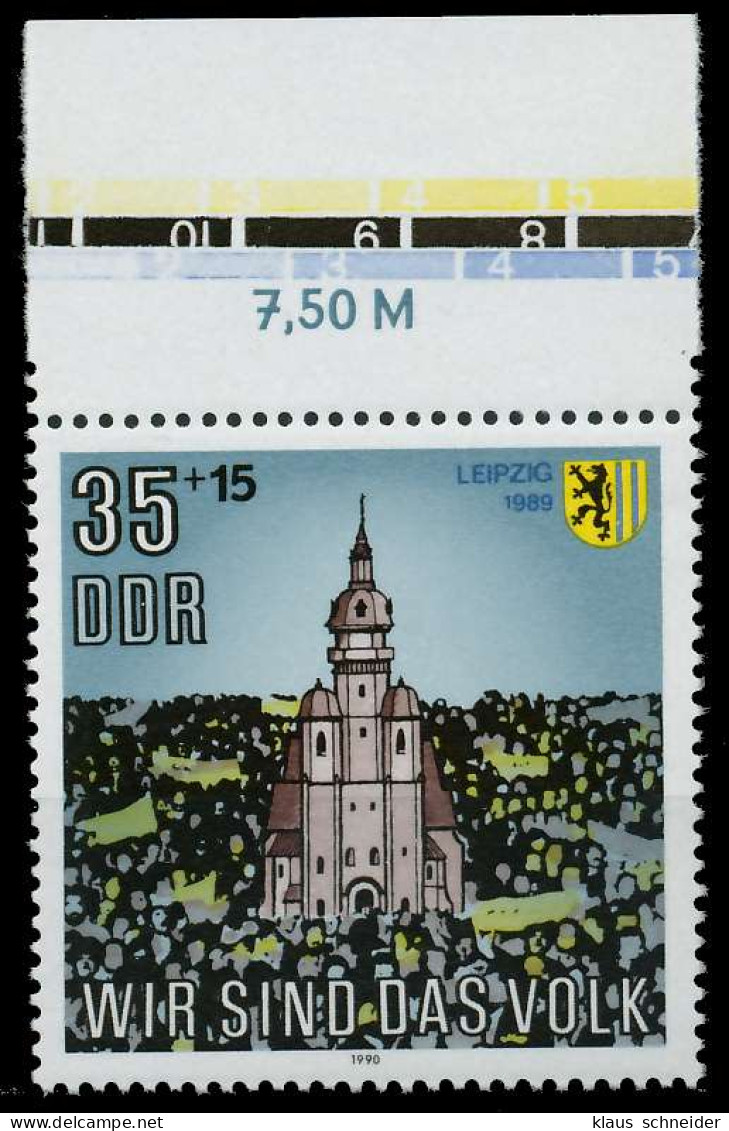 DDR 1990 Nr 3315 Postfrisch ORA X034FE2 - Unused Stamps