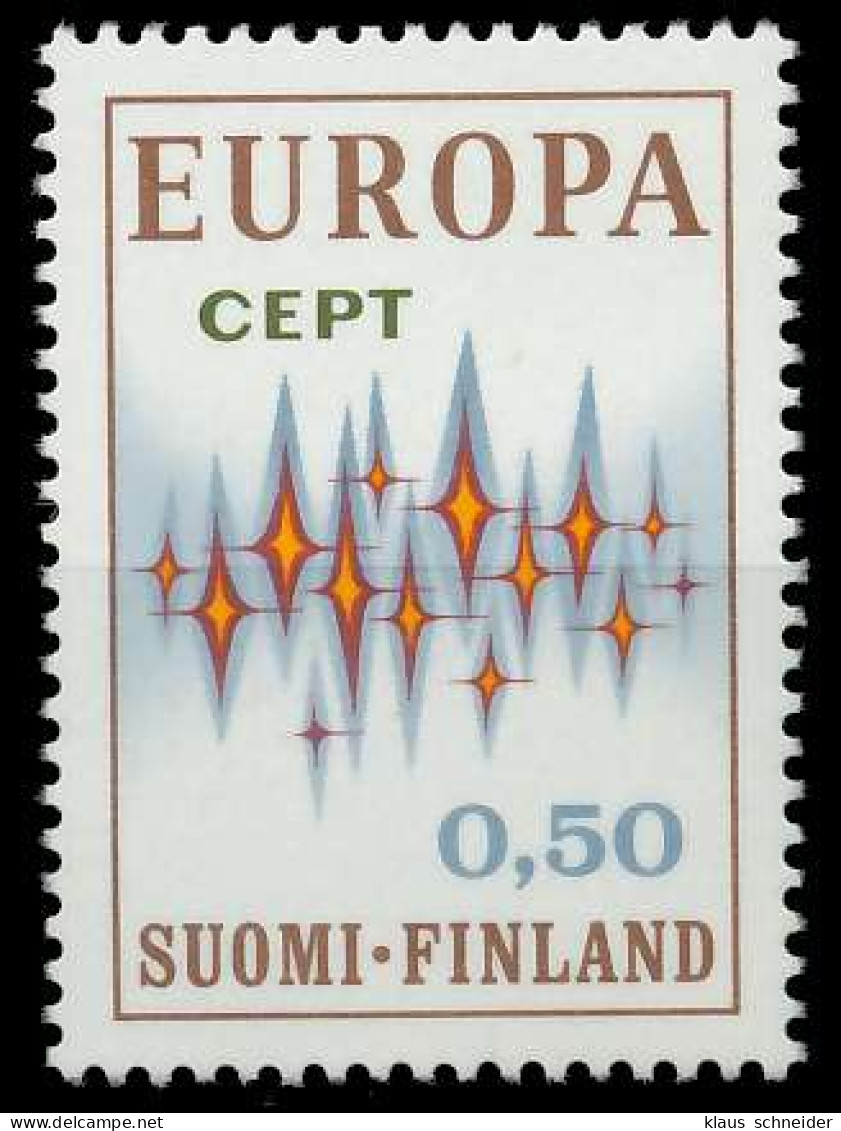 FINNLAND 1972 Nr 701 Postfrisch SAC2AAE - Unused Stamps