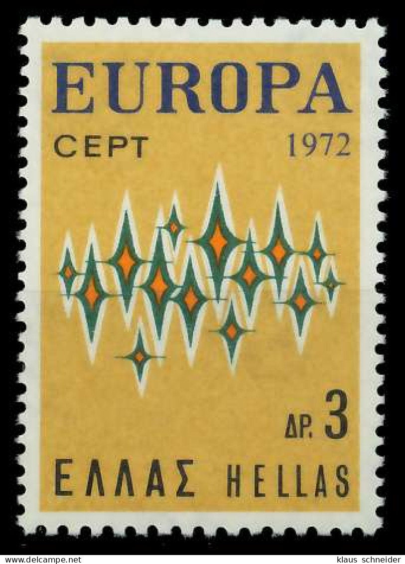 GRIECHENLAND 1972 Nr 1106 Postfrisch X040286 - Unused Stamps