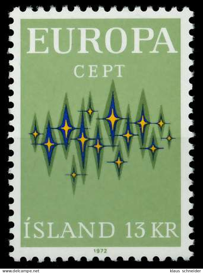 ISLAND 1972 Nr 462 Postfrisch SAC2B32 - Nuovi